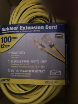 New cord