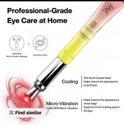 Re+ Firming Eye Serum + FREE Face & Neck Serum for Fine Lines, Wrinkles, Dark Circles, Puffiness & Eye Bags, PDRN + Peptide + Exosome Formula with Coo