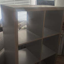 IKEA grey shelf/ book shelf/ storage shelf/ shelf