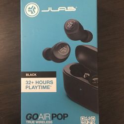JLab Wireless Earbuds, Built in Charger 
