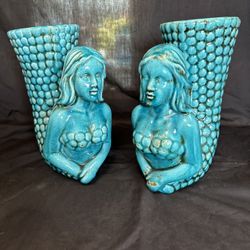 Ceramic Mermaid Vase