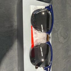 Ray-Ban Sunglasses Blue Frame Dark Lenses