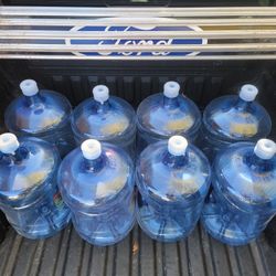 5 Gallon Water Jugs.