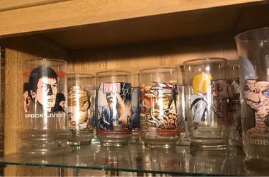 7 collectible space iconic glass tumblers