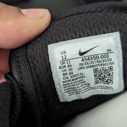 Black Men's Nike Boots Brand New Size 12 