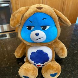 Care Bears Hooded Grumpy Bear Puppy Dog Stuffed Animal 12" Plushie (2021)

