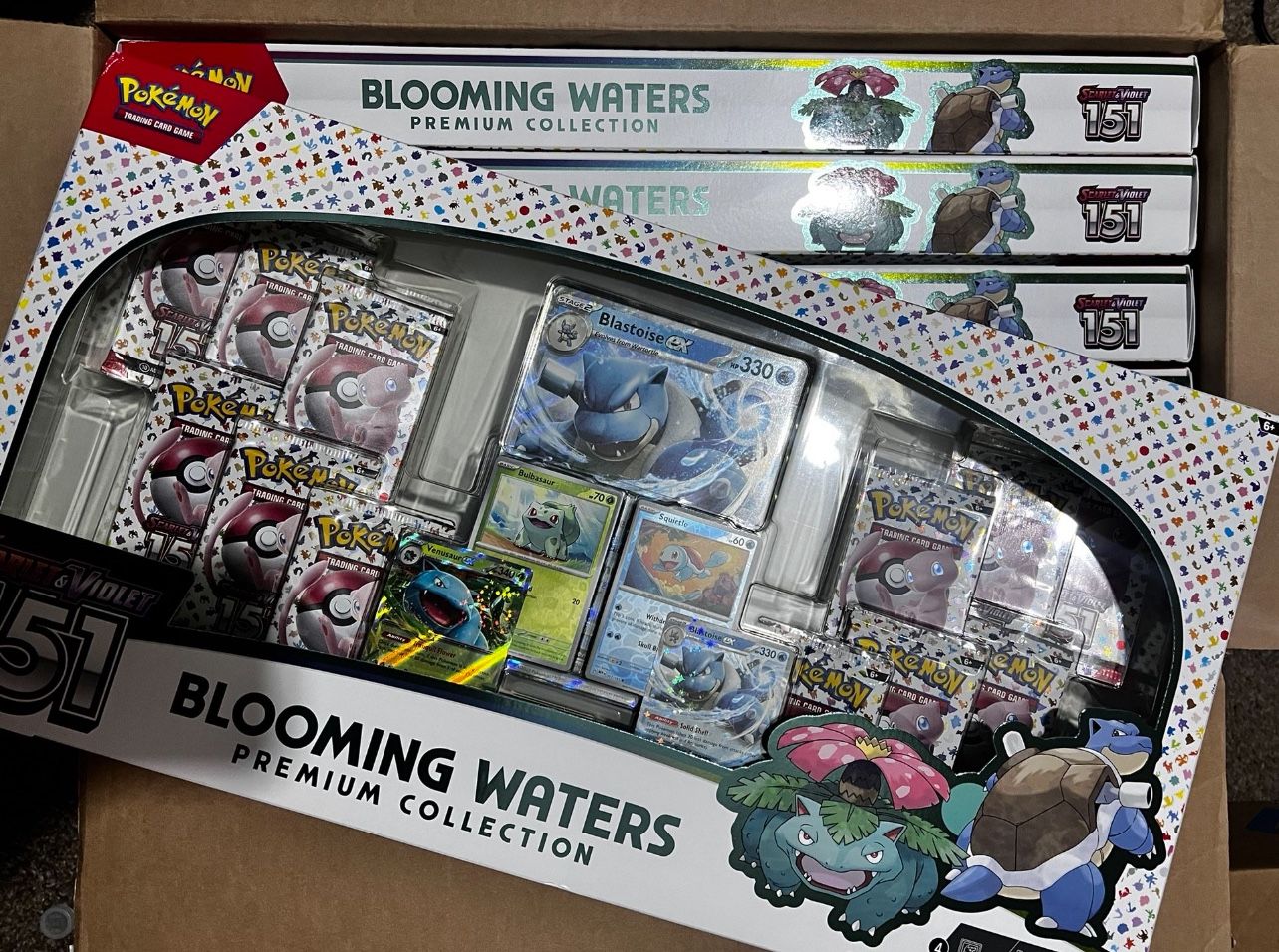Pokémon TCG: Scarlet & Violet 151 Blooming Waters Premium Collection