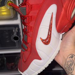 Size 9 - Nike Air Max Penny 1 University Red