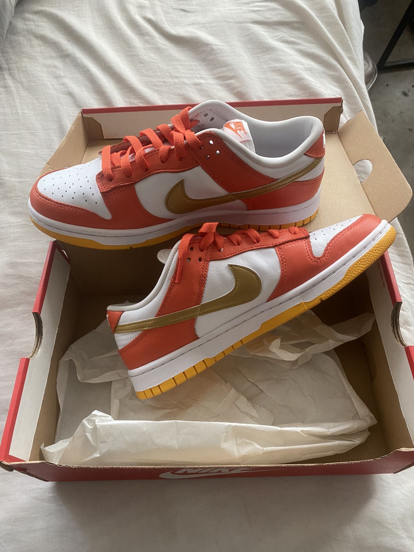 Nike University Orange Dunks 