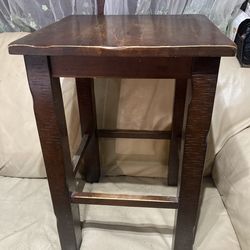 Solid Wood Bar Stools $20 Each, 3 Available