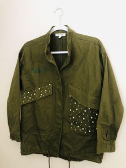 Honey punch Olive Green Jacket