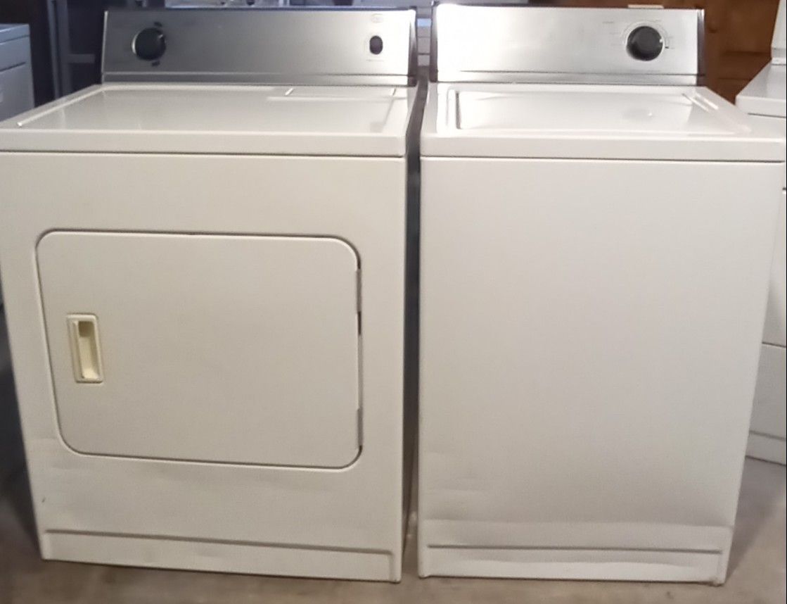 ROPER Washer And Electric Dryer Used In Good Condition $280 Delivery Service Available