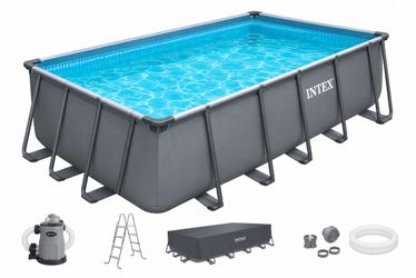 Rectangular Above-Ground Frame Pool