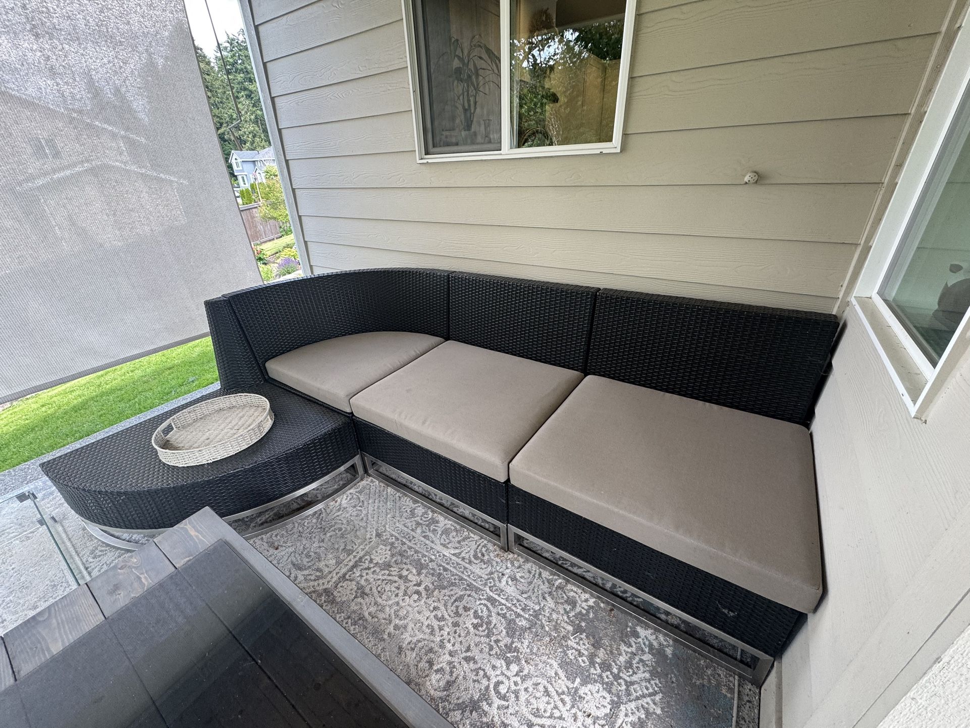 Patio Set With Cushions