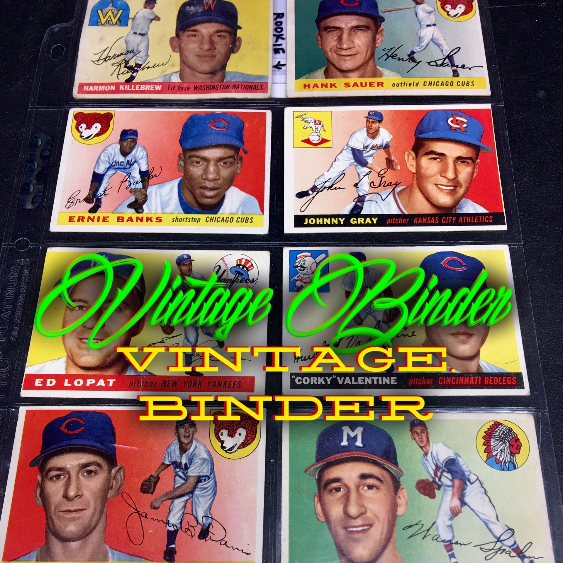 baseball card binder 50 Pockets Trading Card Sleeves Binder, Baseball Card Binder Sleeves f –  Card collections store