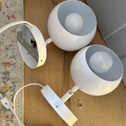 Two Metal Sconces 