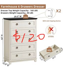 Tall Drawer Dresser for Bedroom