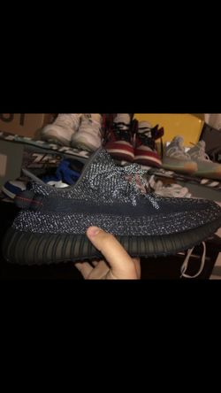 Yeezy boost v2 black reflective size 11.5 rare