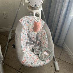 Ingenuity InLighten 5-Speed Baby Swing 