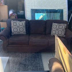 Leather Sofa 