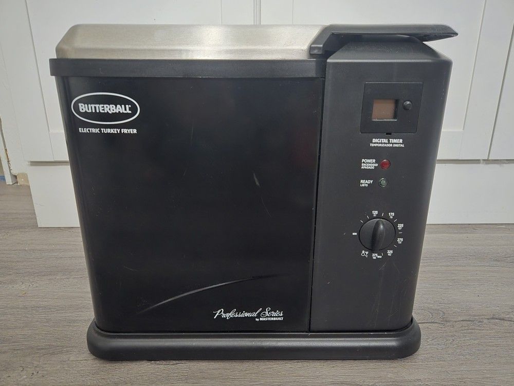 Butterball Indoor Electric Turkey Fryer Pro. Series by Masterbuilt (contact info removed)1