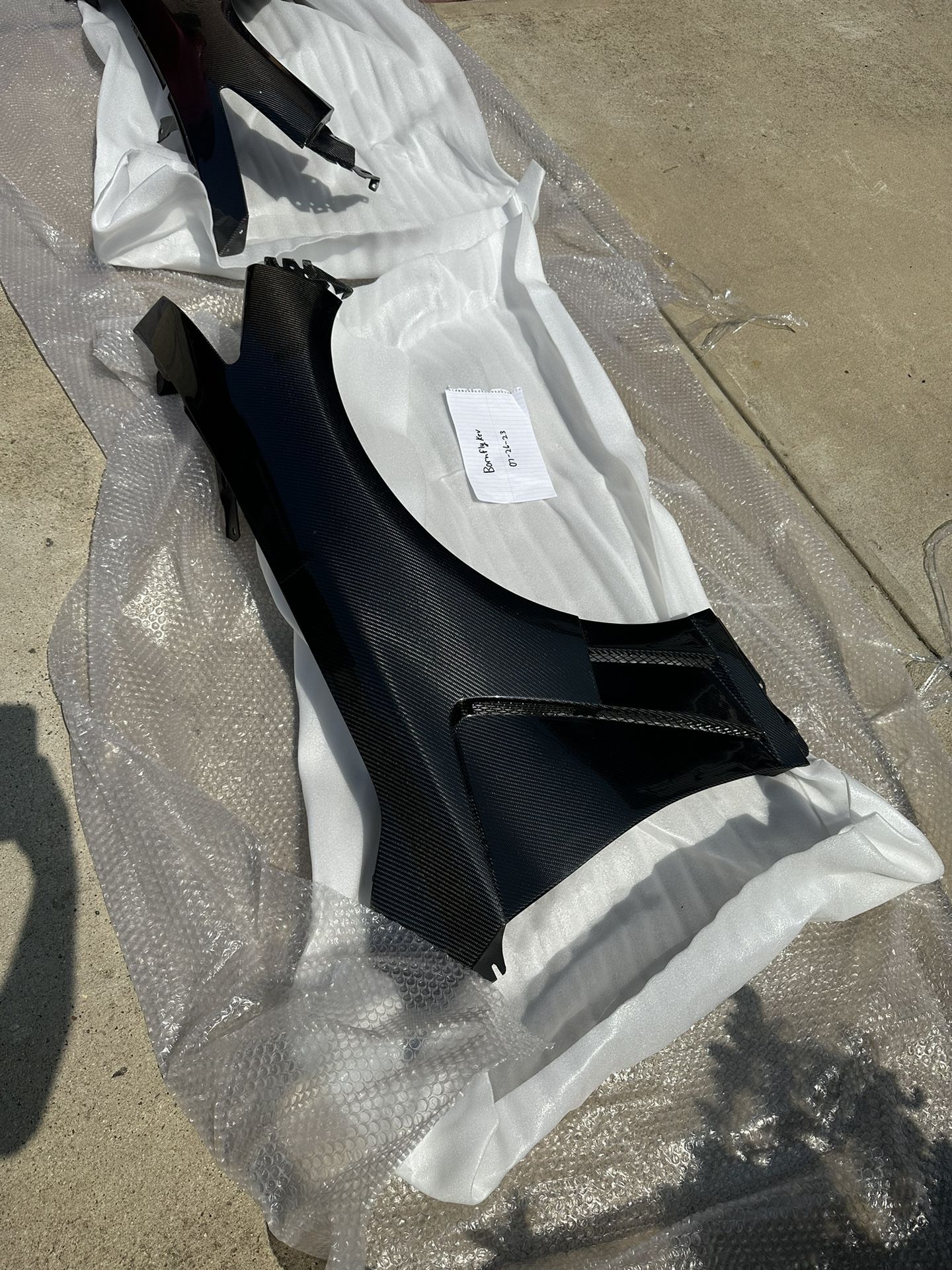 Q50 Carbon Fiber Fenders