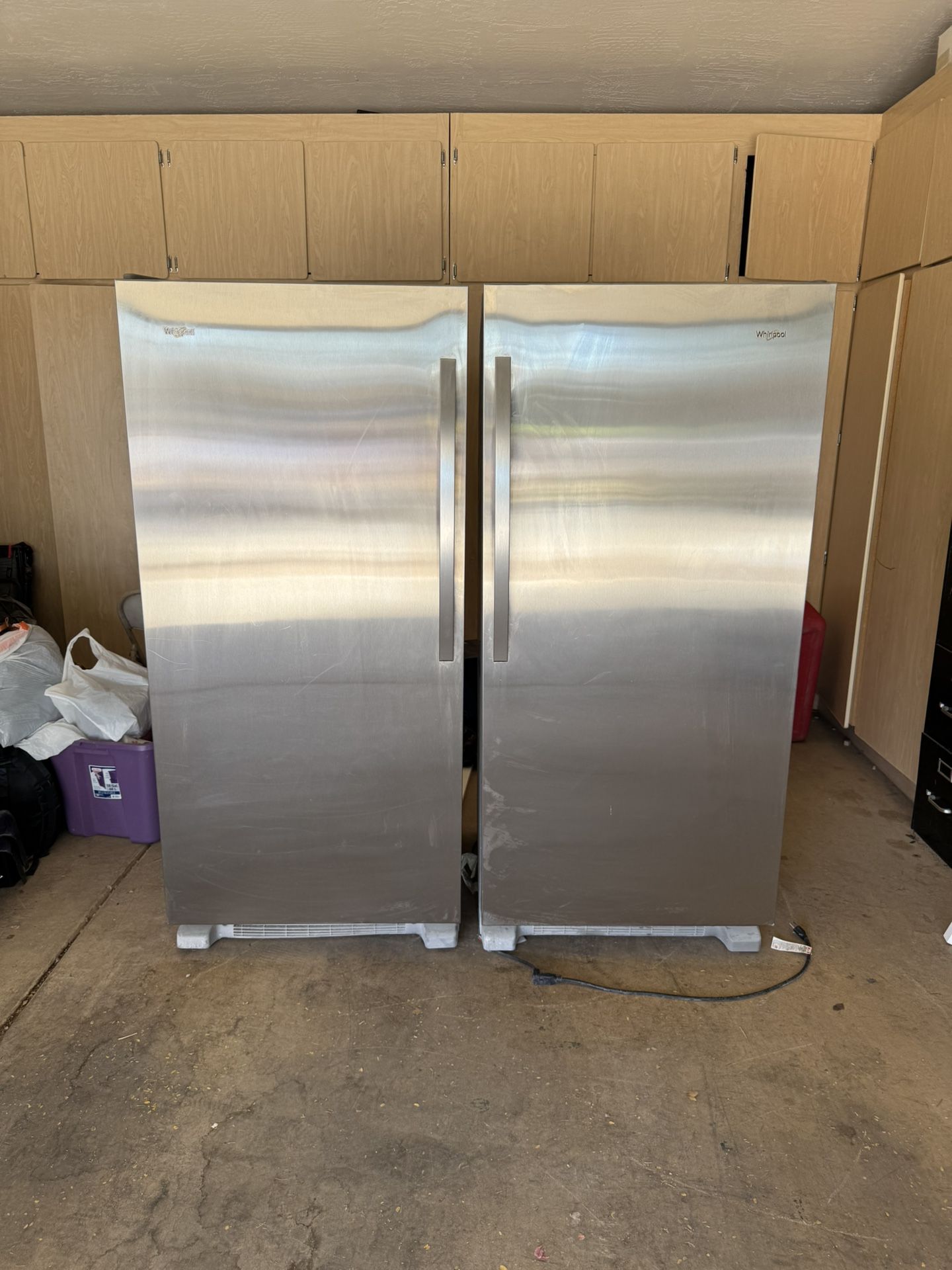 Whirlpool Sidekick Fridge And Freezer And Trim Kit