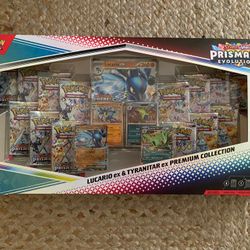 Pokemon Lucario Ex & Tyranitar Ex Premium Collection