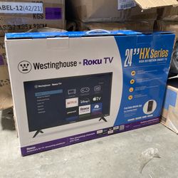 Westinghouse Roku TV - 24 Inch Smart Television, 720P LED HD with Wi-Fi Connectivity and Mobile App, Flat Screen Compatible with Apple Home Kit, Alexa