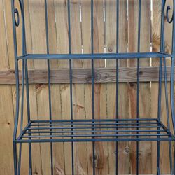 Bakers Rack Wrought Iron