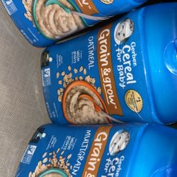 Gerber cereal/oatmeal 