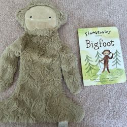 Slumberkin Bigfoot With Book