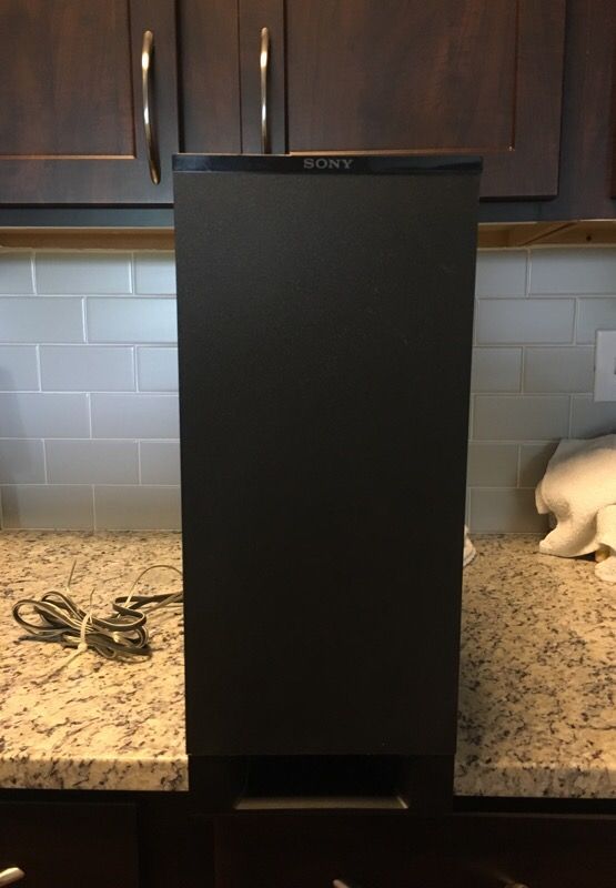 Sony ss-is10/sa-wsis10 speaker subwoofer.