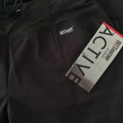 Black Medium Scrub Pant