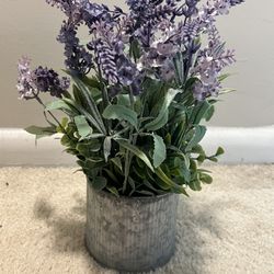 Artificial Lavender Plant Home Decor