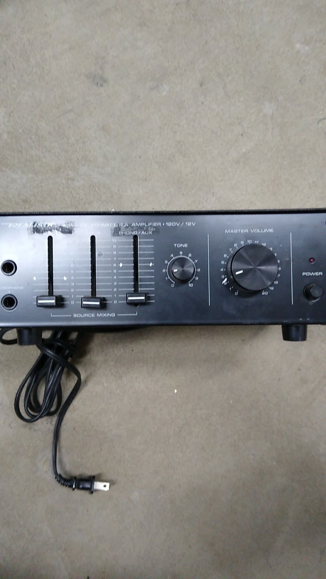 Audio PA amplifier
