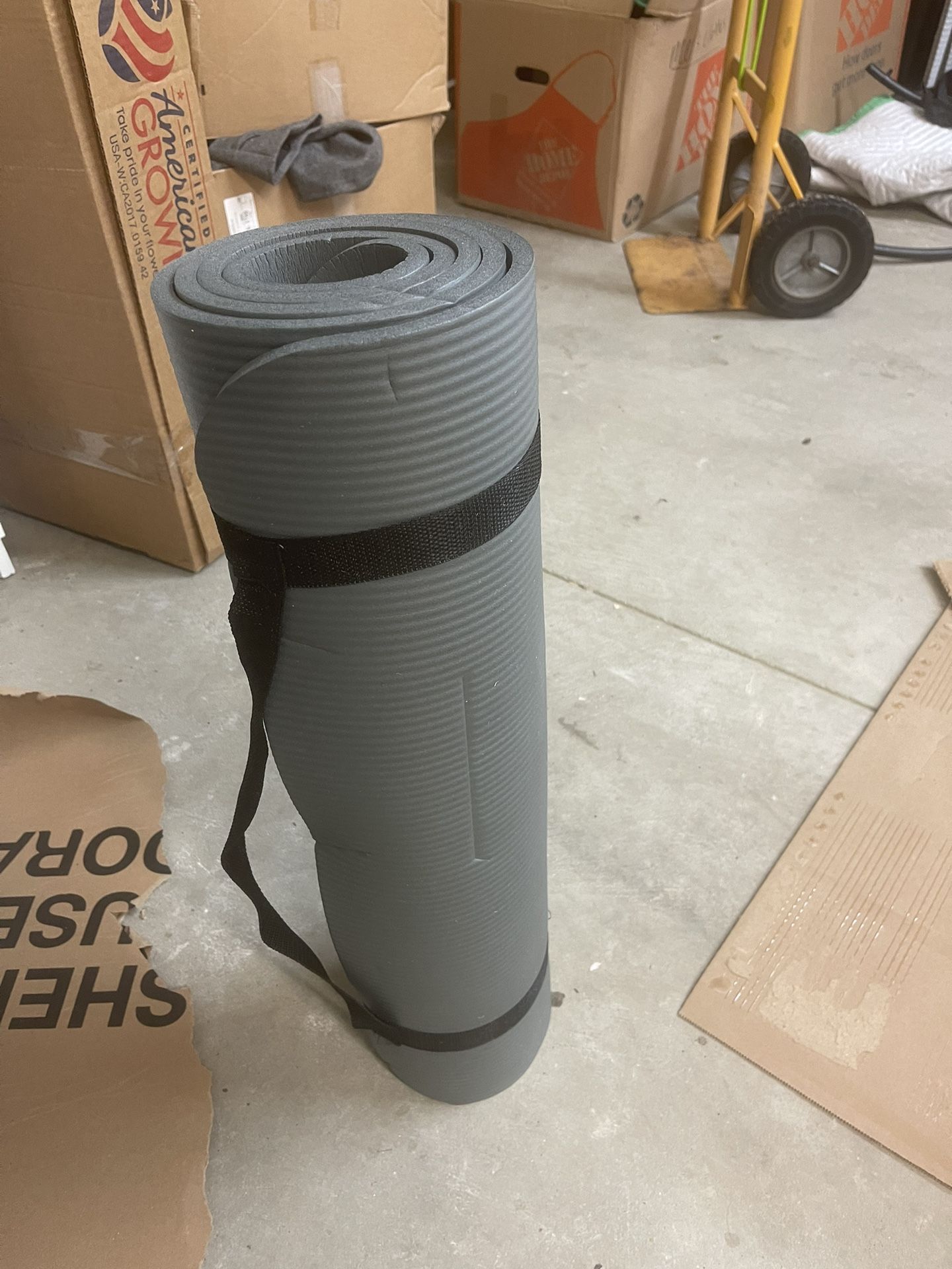 Large Padded Yoga Mat