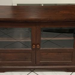 Tv Stand  With Storage  Shelves Make Offer