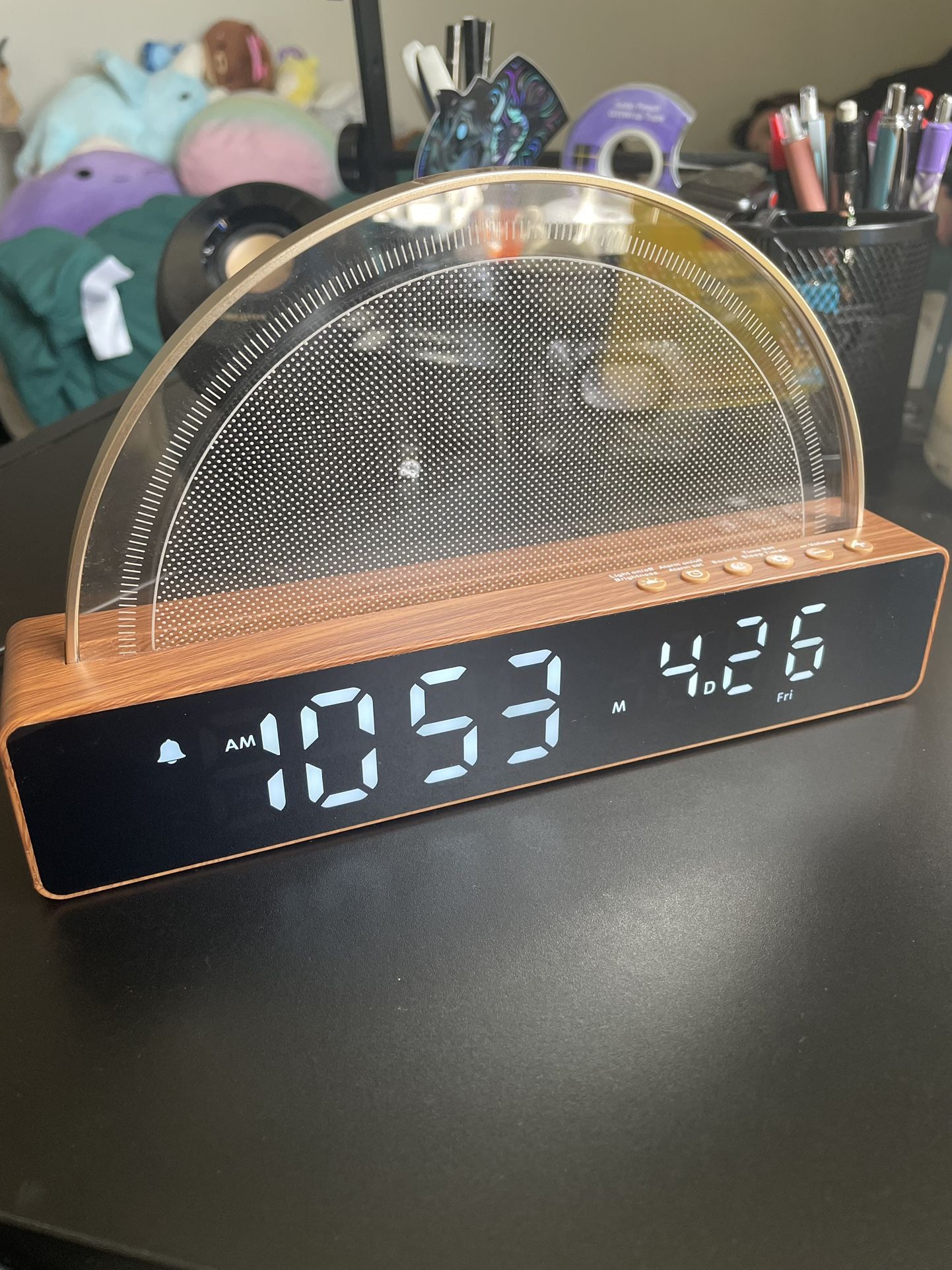 USB powered sunlight alarm clock