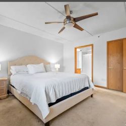 King Size Bed Frame And Mattress 