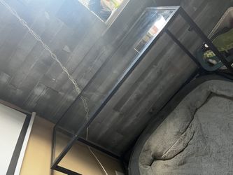 Glass Entryway Table 