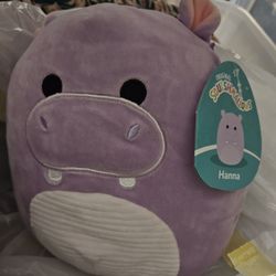 Squishmallows Hanna The Hippo 8" Plush