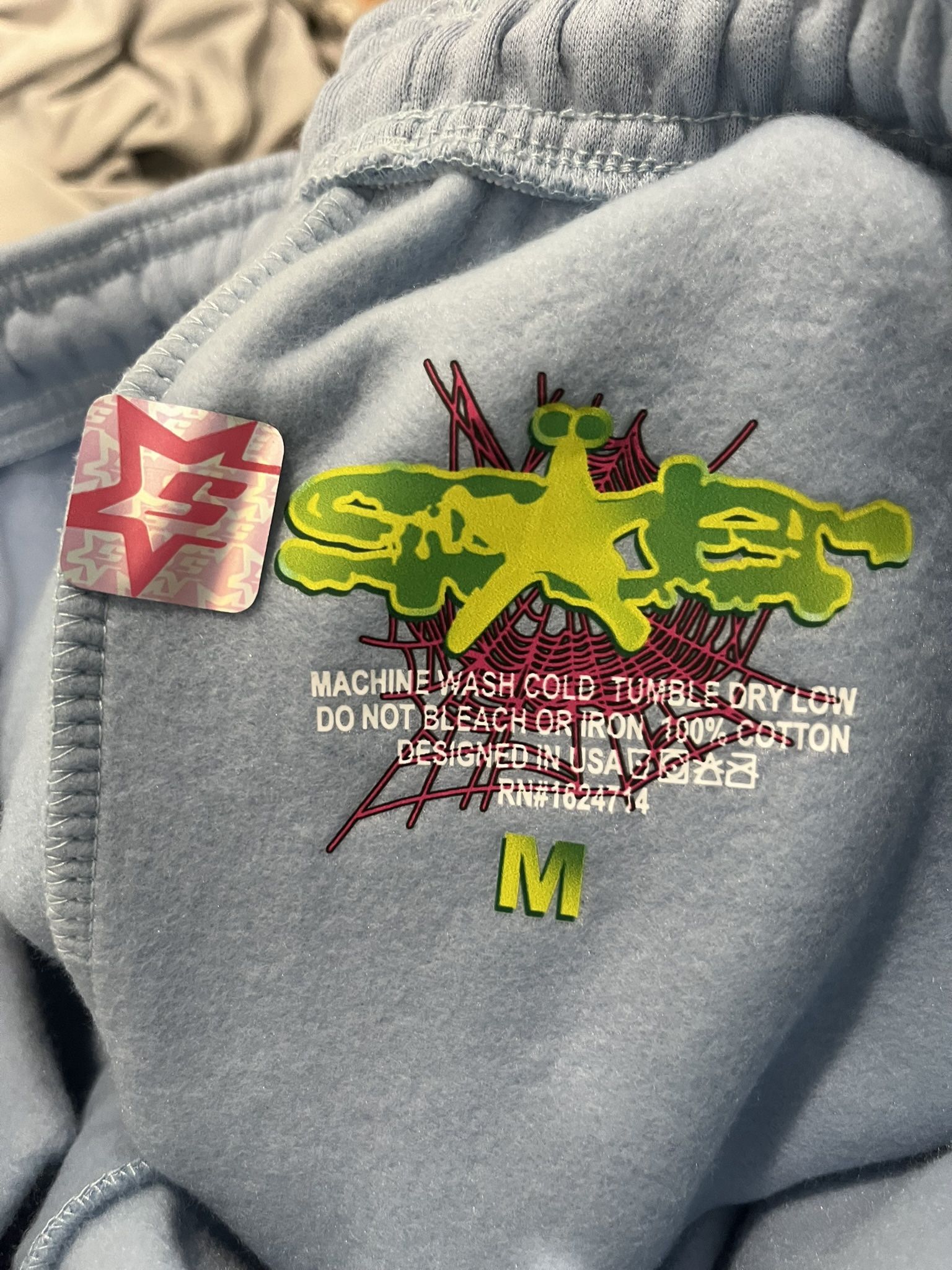 Spider Sweats Blue
