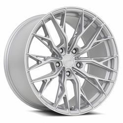MRR Wheels GF5 Silver Machine Face Wheels Rims