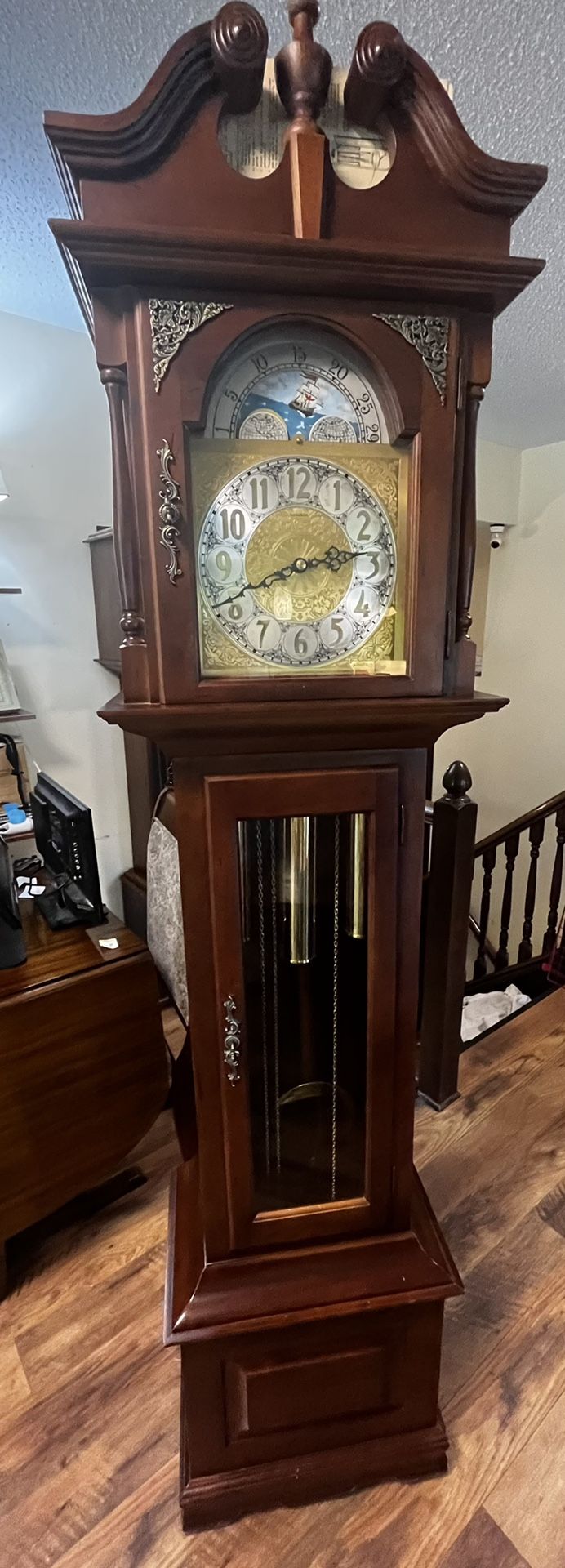 Full Size Emperor Grandfather Clock 