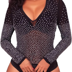 Sheer Body Suit -XL