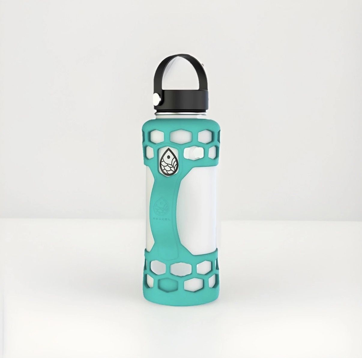 Bottle Bumper Silicone Sleeve W/ Handle for Hydro Flask 21, 24 , 32 , 40 oz