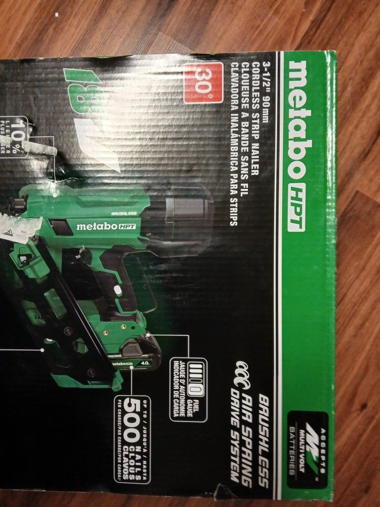 Metabo 30° Paper Collated Framing Nailer