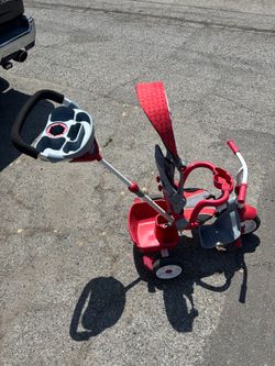Little tike kids push/ pedal cart