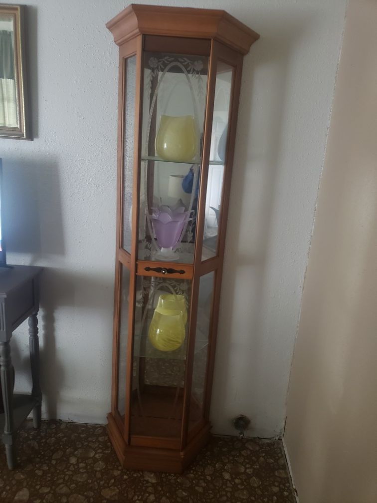 Wood cabinet